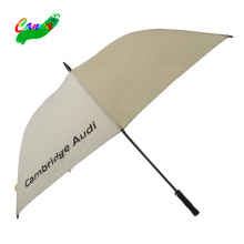 automatic opening double canopy EVA handle windproof golf umbrella